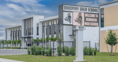 T.R. Robinson High School in Tampa, FL