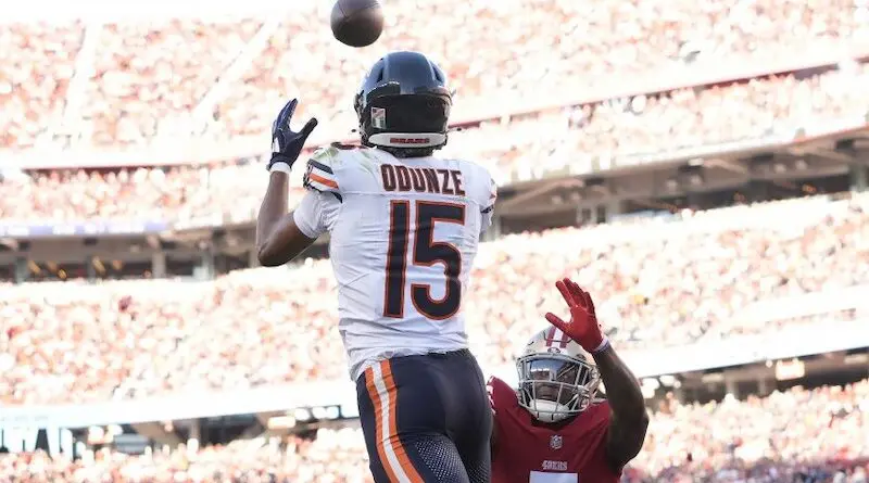 Chicago Bears WR Rome Odunze hails from Bishop Gorman High School in Las Vegas, NV