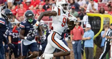 Campbell University wide receiver Sincere Brown