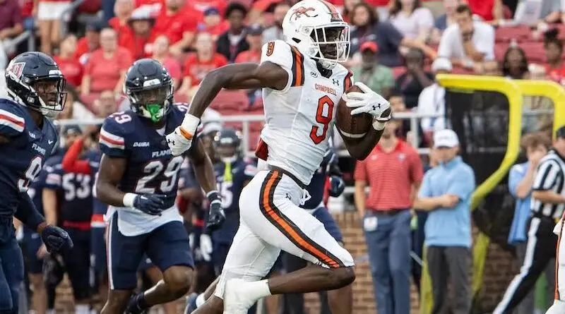 Campbell University wide receiver Sincere Brown