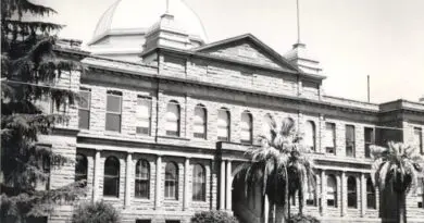 The old Stockton High School in Stockton, CA