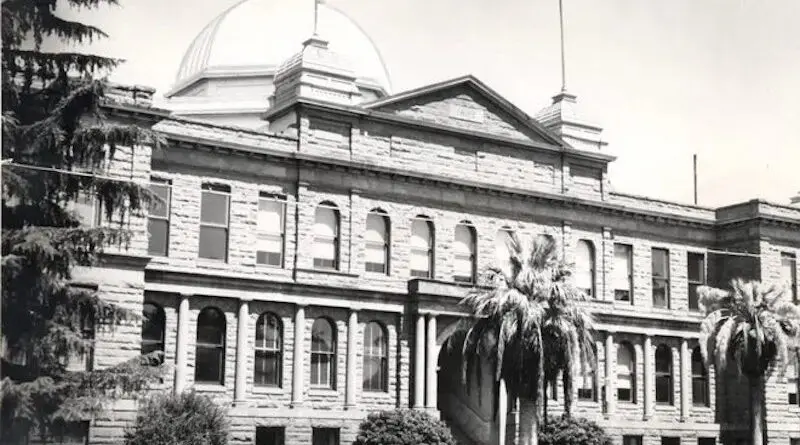 The old Stockton High School in Stockton, CA