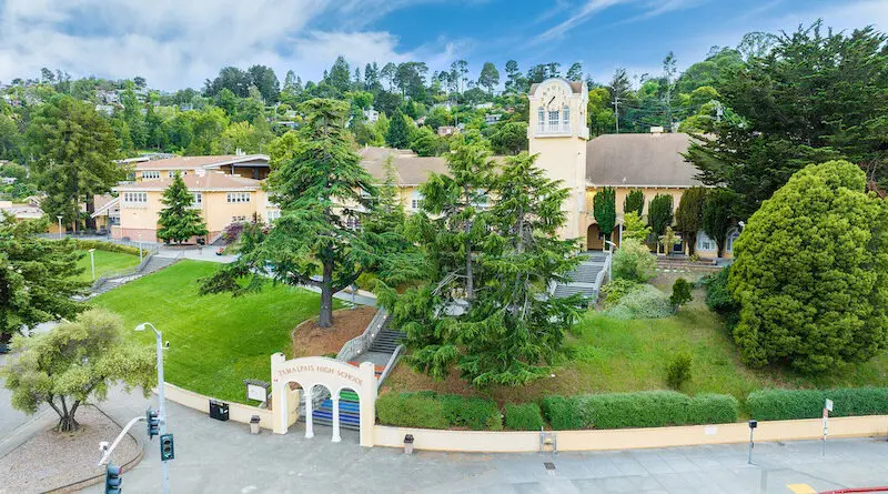 Tamalpais High School in MIll Valley, CA