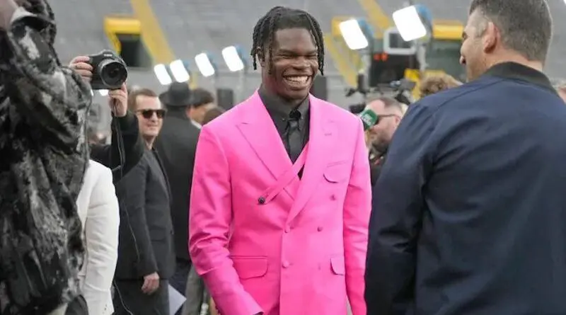 Travis Hunter at the 2025 NFL Draft