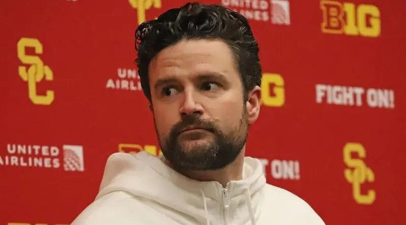 USC football General Manager Chad Bowden