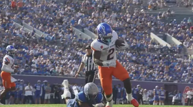 Former Boise State running back Ashton Jeanty