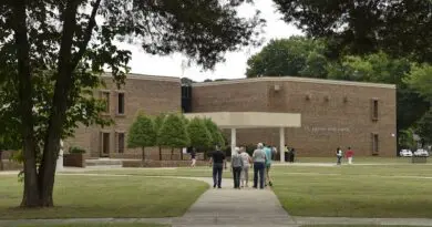 Former J.O. Johnson High School in Huntsville, AL