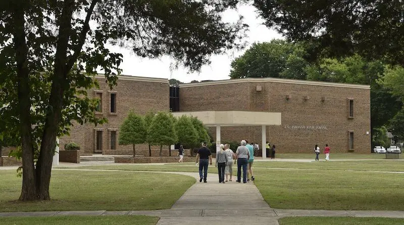 Former J.O. Johnson High School in Huntsville, AL