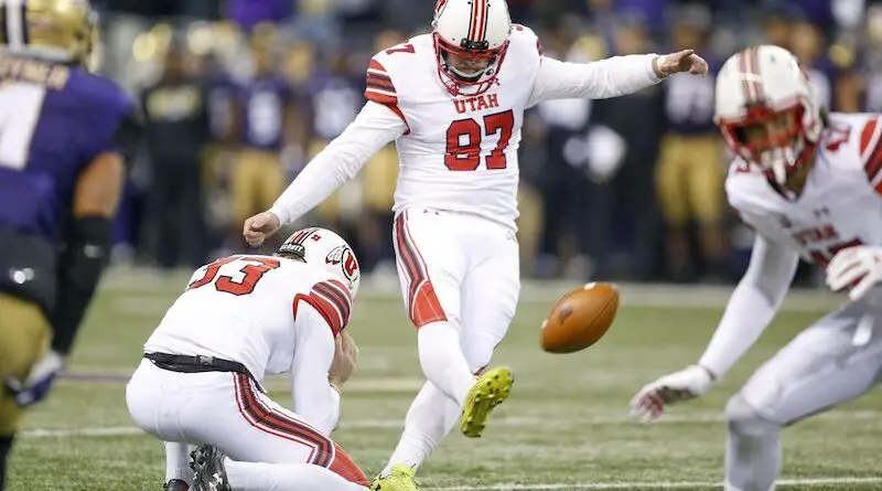 Former Utah kicker Matt Gay