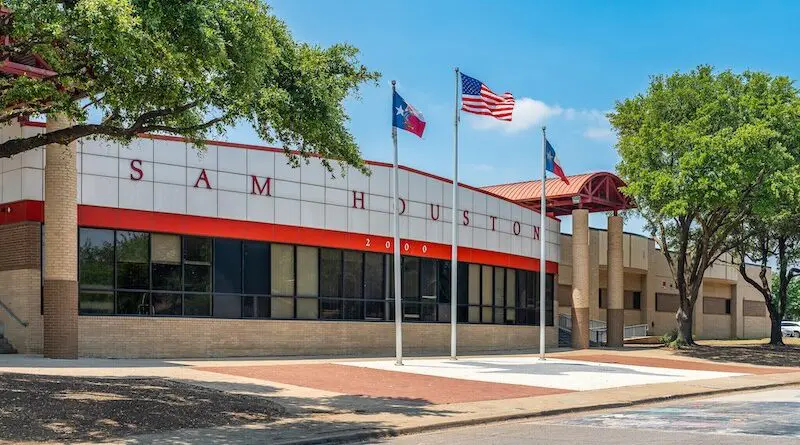 Sam Houston High School in Arlington, TX