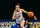 Former San Jose State women's basketball player Sofia Kelemeni
