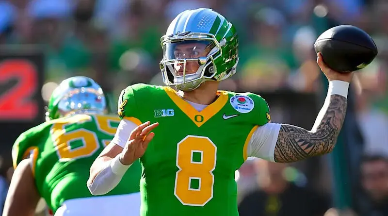 Former Oregon quarterback Dillon Gabriel