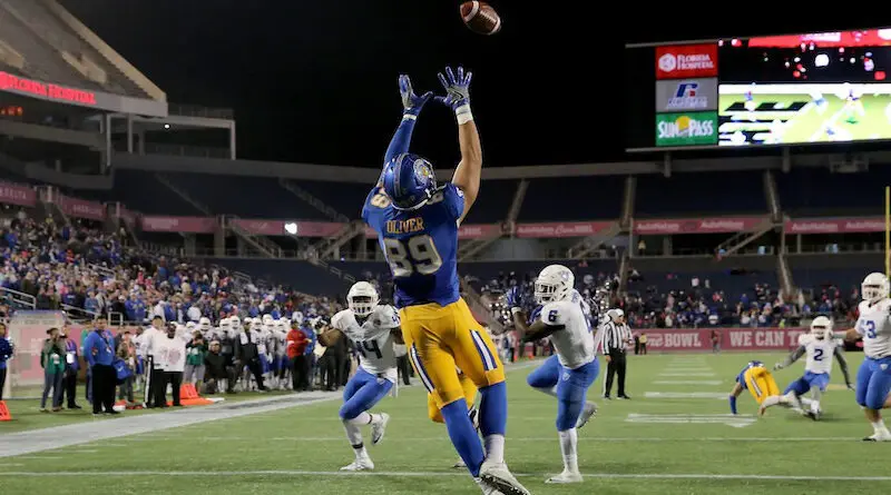 Former San Jose tight end Josh Oliver