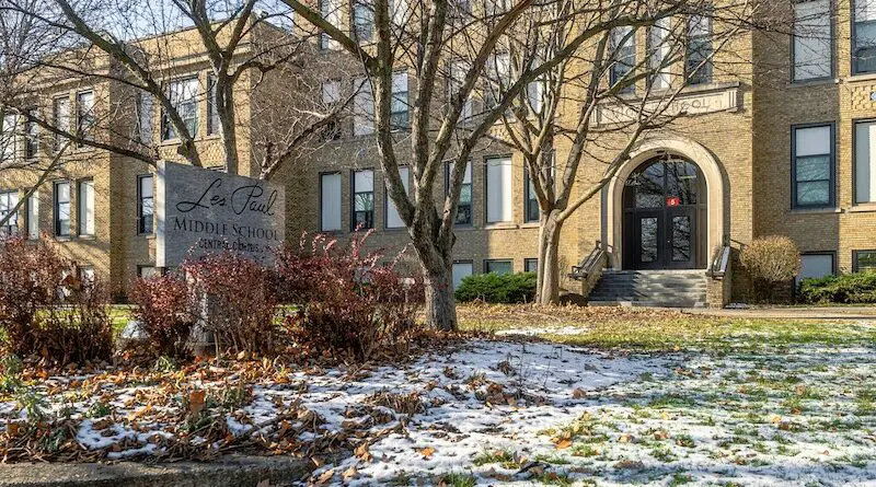 Former Waukesha High School (now Les Paul Middle School - Central Campus) in Waukesha, WI