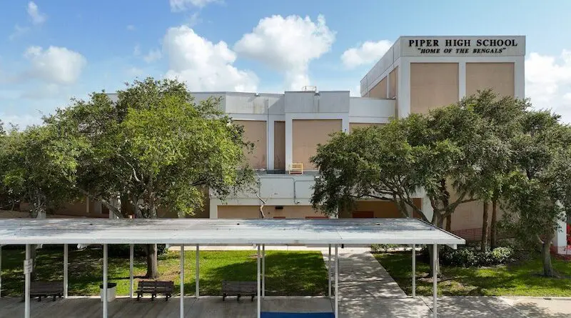 Piper High School in Sunrise, FL