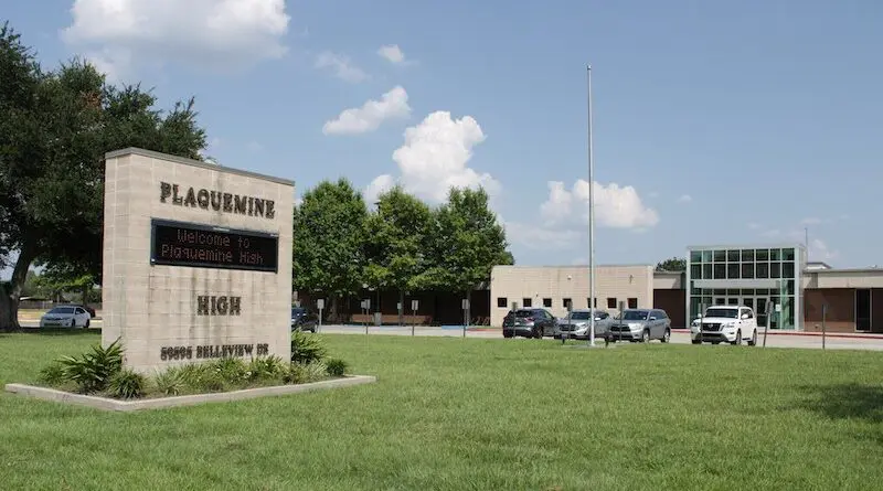 Plaquemine High School in Plaquemine, LA