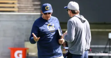Cal general manager Ron Rivera and football head coach Justin Wilcox