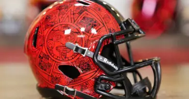 San Diego State Helmet