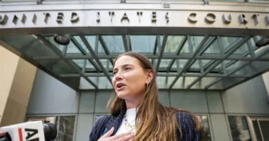 Eight female athletes filed an appeal Wednesday of a landmark NCAA antitrust settlement, arguing that women would not receive their fair share of $2.7 billion in back pay