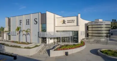 Foothill High School in Santa Ana, CA