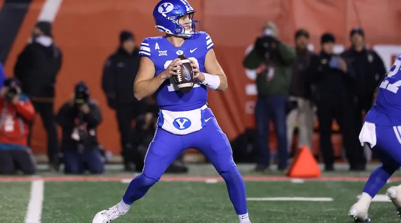 Former BYU quarterback Jake Retlzaff