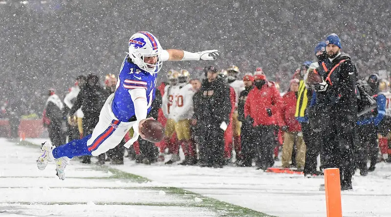 Former Wyoming and NFL quarterback Josh Allen has scored the most touchdowns as a pro for the Cowboys