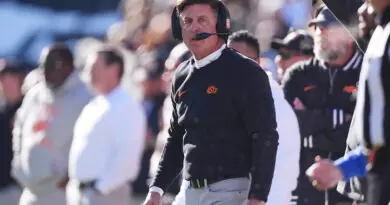 Oklahoma State football coach Mike Gundy