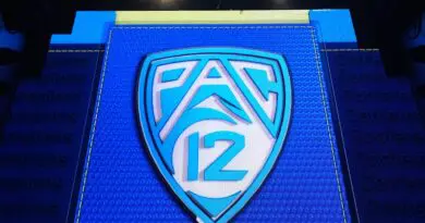 Pac-12 Conference logo on a banner
