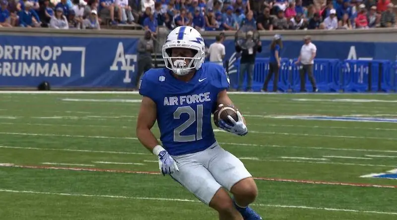 Air Force football standout Cade Harris