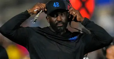 Former UCLA football head coach DeShaun Foster
