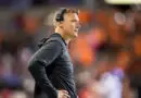 Oregon State head coach Trent Bray