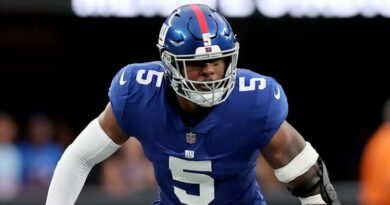 Kayvon Thibodeaux of the New York Giants