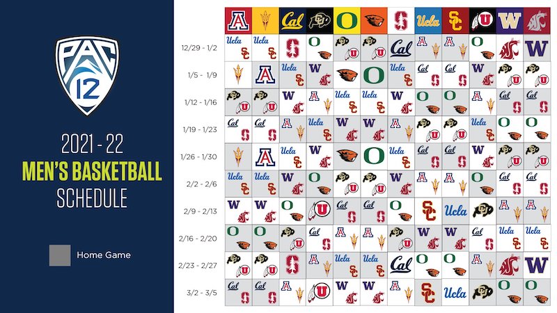 WCC Announces 2021-22 ESPN Networks Men's Basketball Telecast Schedule -  West Coast Conference