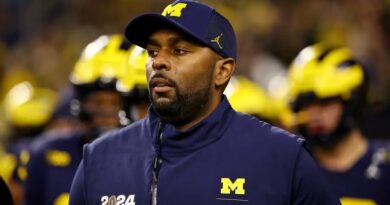 Michigan football head coach Sherron Moore