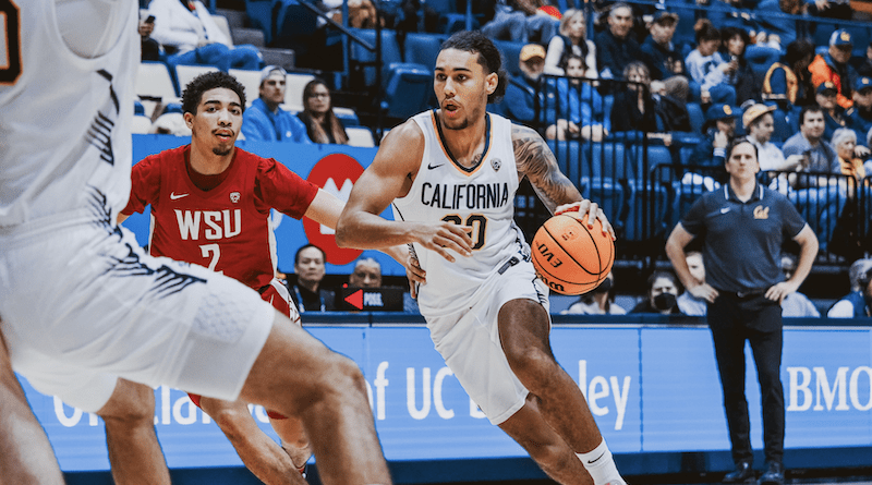 Cal's Jaylon Tyson scored a career-high 30 points against Washington State - photo by Pac-12