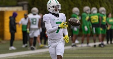 Former Texas A&M receiver is one of several talented players in Oregon's strong transfer class