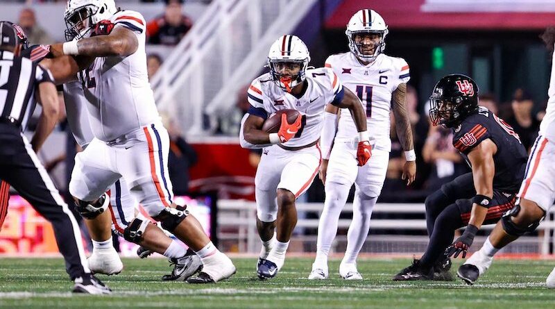 Arizona football vs Utah in Salt Lake City in 2024