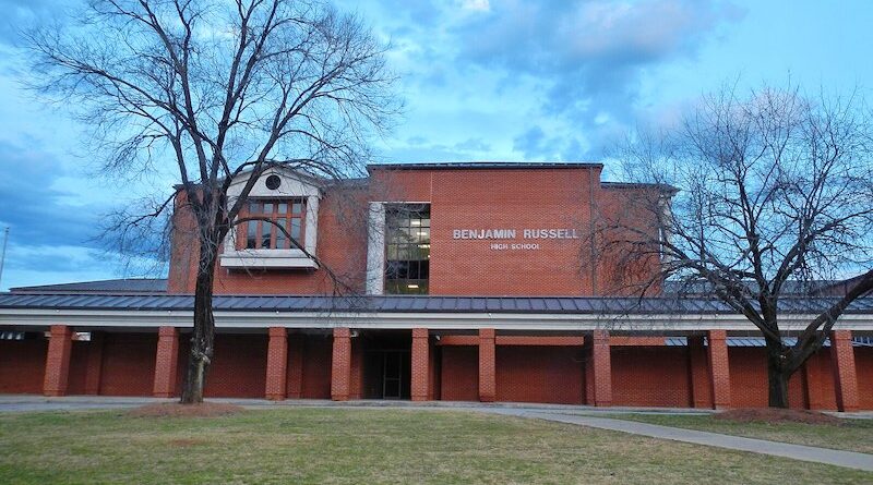 Benjamin Russell High School in Alexander City, AL