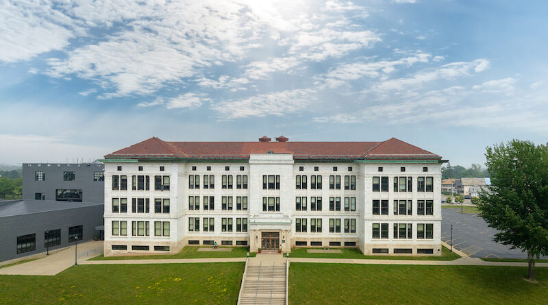 Masten Park High School (now City Honors School) in Buffalo, NY