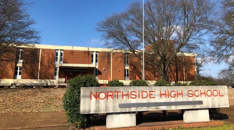 Former Northside High School in Memphis, TN