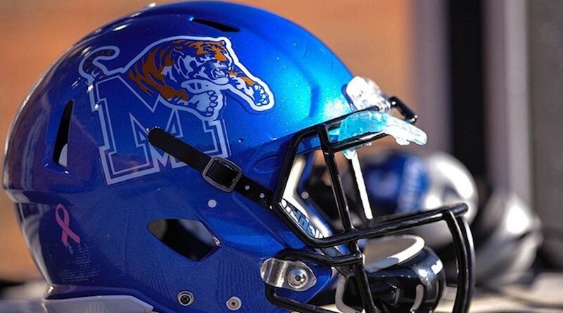Memphis Tigers football helmet