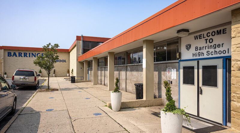 Barringer High School in Newark, NJ