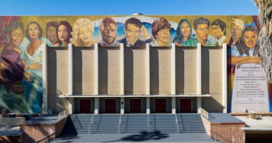 Hollywood High School in Los Angeles, CA