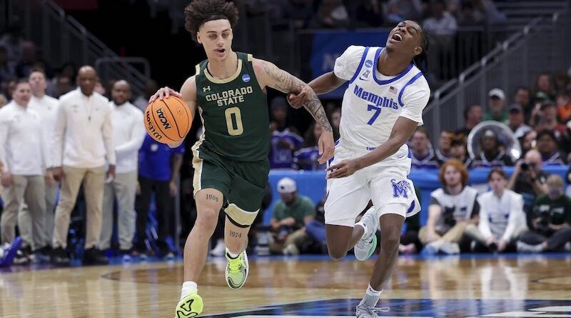 Colorado State guard Kyan Evans