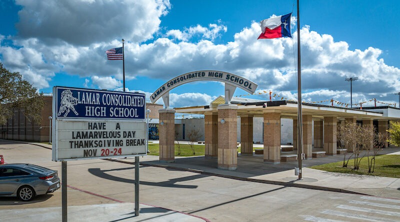 Lamar Consolidated High School in Rosenberg, TX