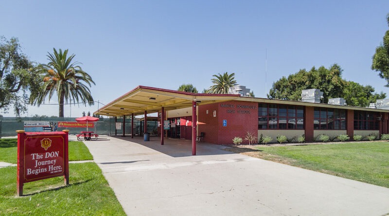 Manuel Dominguez High School in Compton, CA