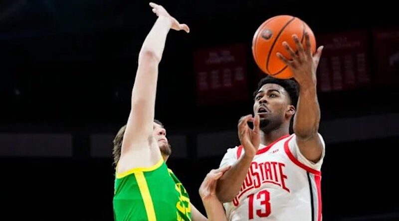 Ohio State forward Sean Stewart transfers to Oreogn