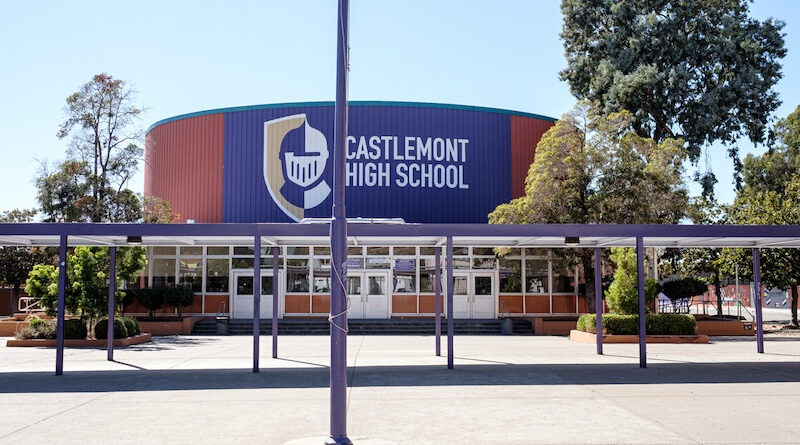 Castlemont High School in Oakland, CA