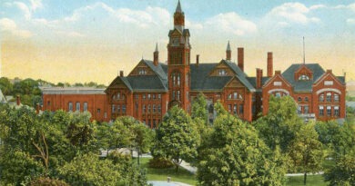 Former Central High School in Akron, OH