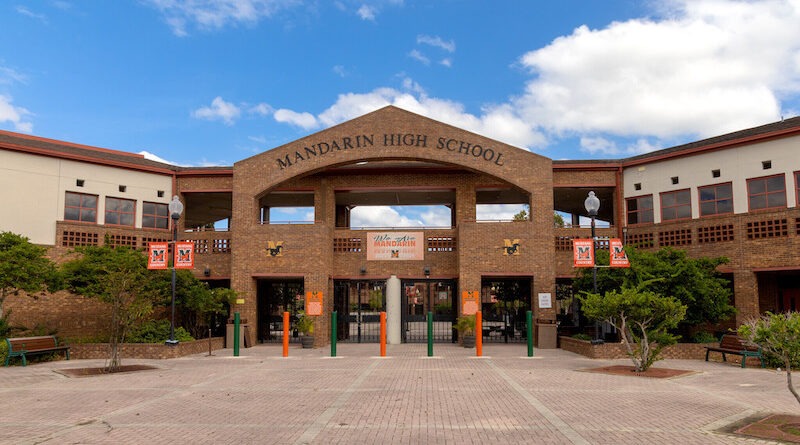 Mandarin High School in Jacksonville, FL